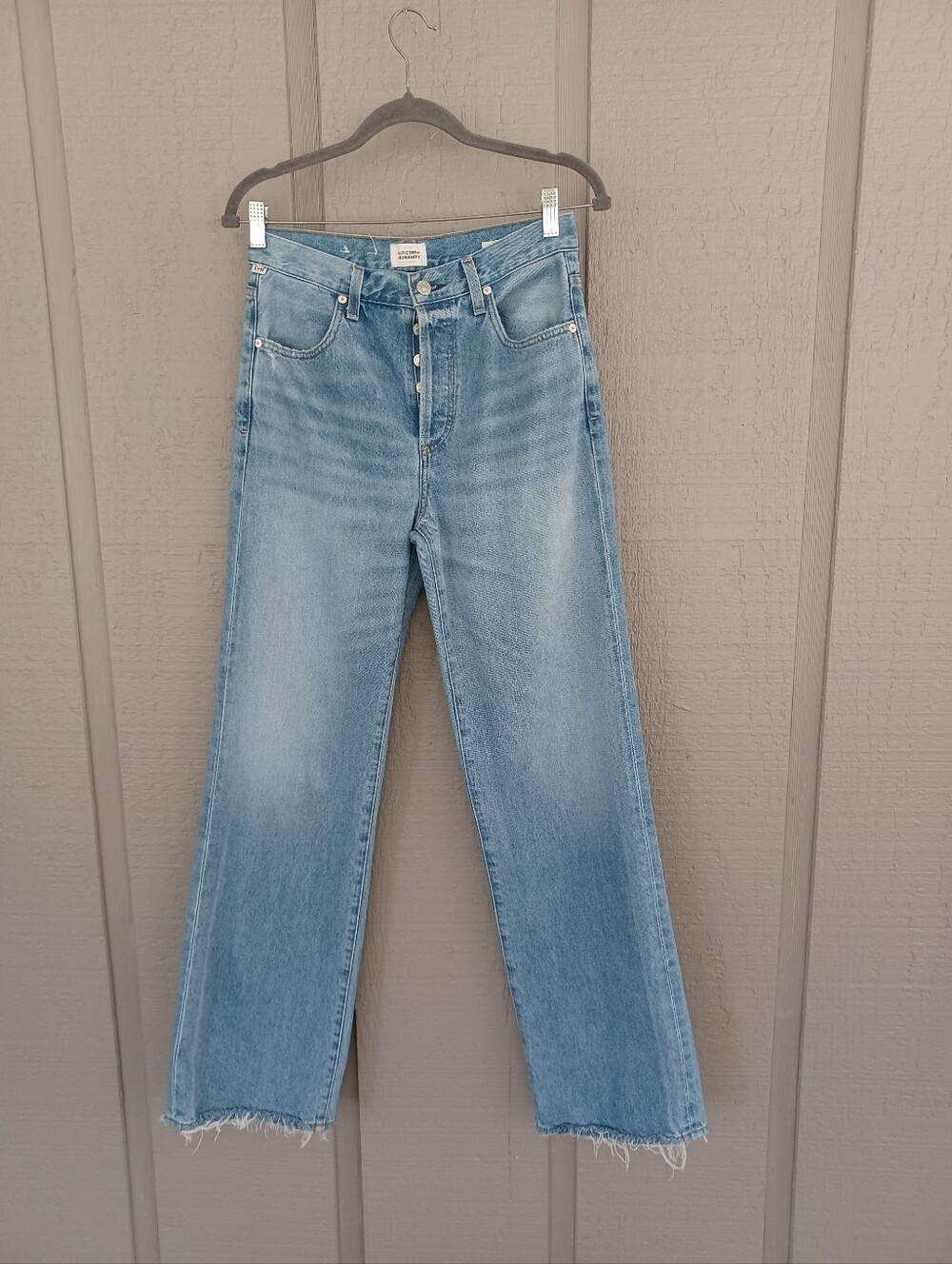 Citizens Of Humanity Annina Trouser Jean Size 26 Women Button Fly High Rise